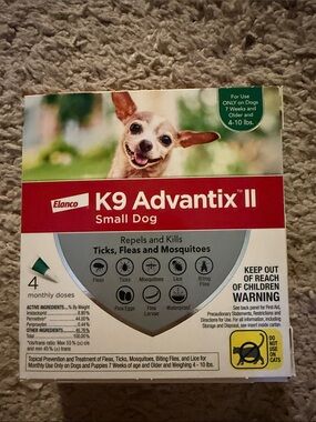 Elanco K9 Advantix II Small Dog Flea & Tick Treatment